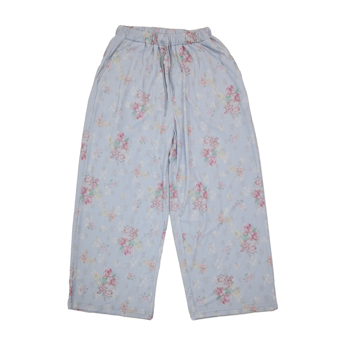 뮤즈무드(MUSEMOOD) Rose Letter Wide Pants (밴딩팬츠)