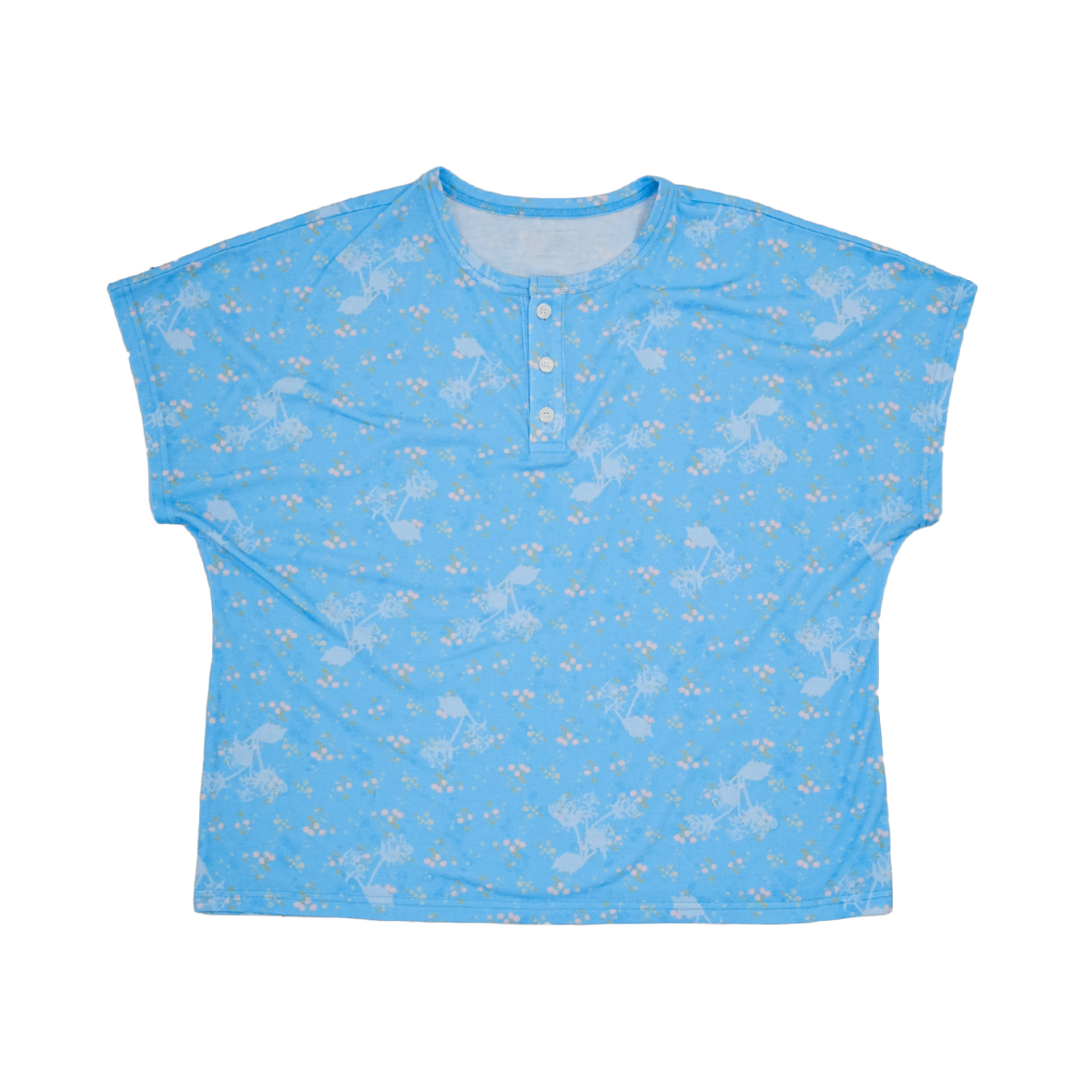 뮤즈무드(MUSEMOOD) Cool Rose Dolman Tee (티셔츠)