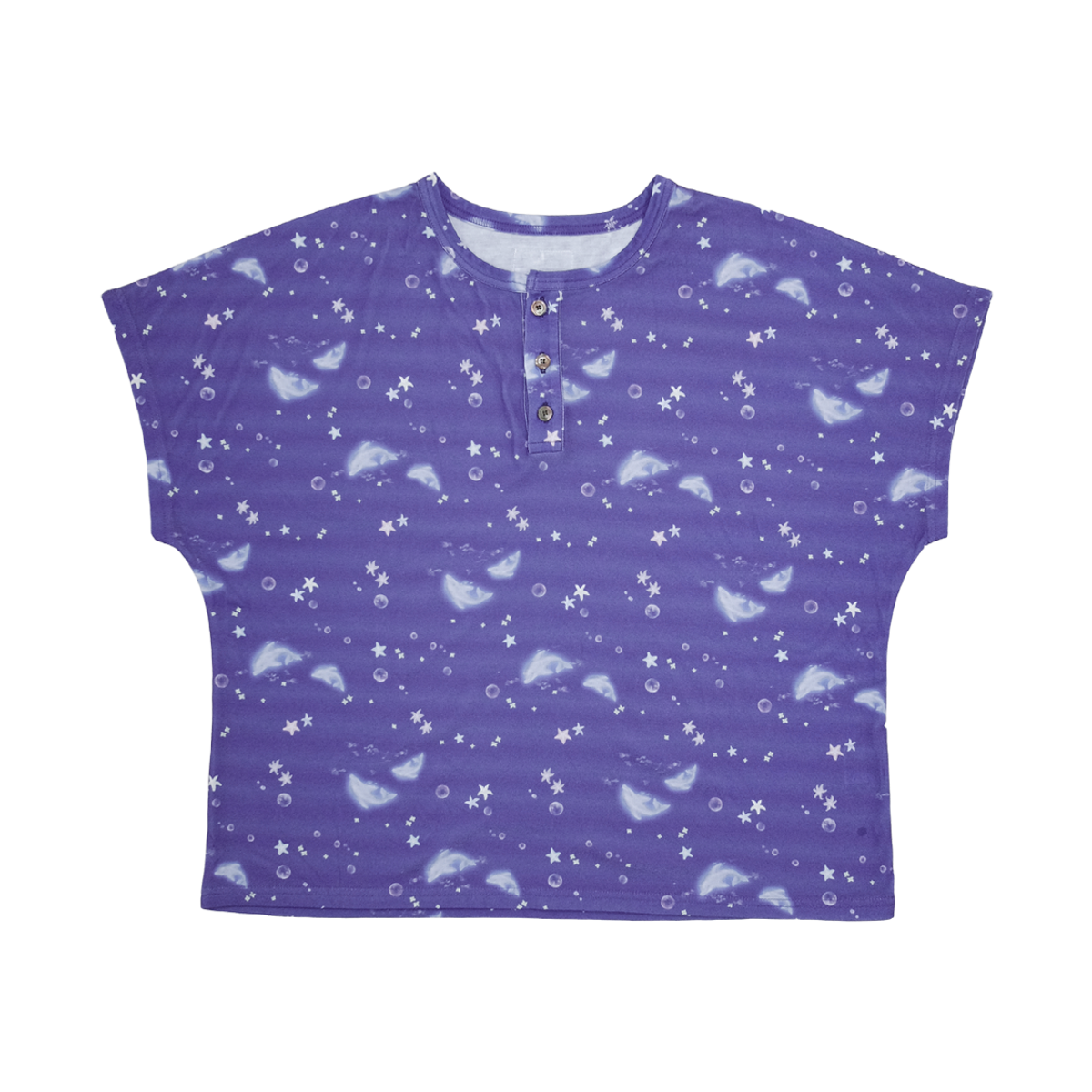 뮤즈무드(MUSEMOOD) Dolphin Glow Dolman Tee (티셔츠)