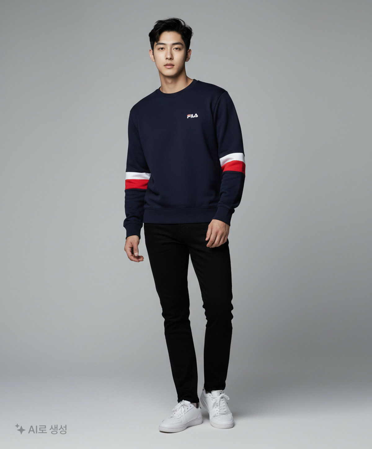 휠라(FILA) 맨투맨/스웨트셔츠 100