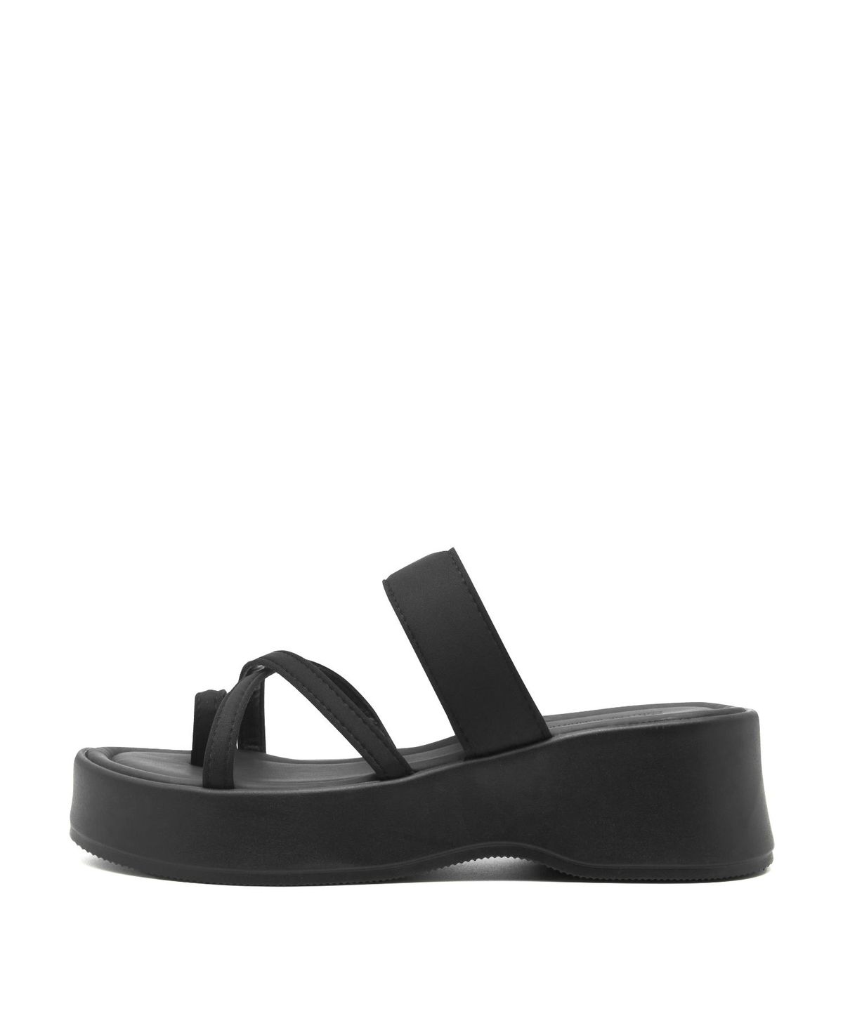 스퍼(SPUR) Dune Flipflop Mule Sandal 스트랩 슬리퍼 샌들 6.5cm -WS9059 (3color)