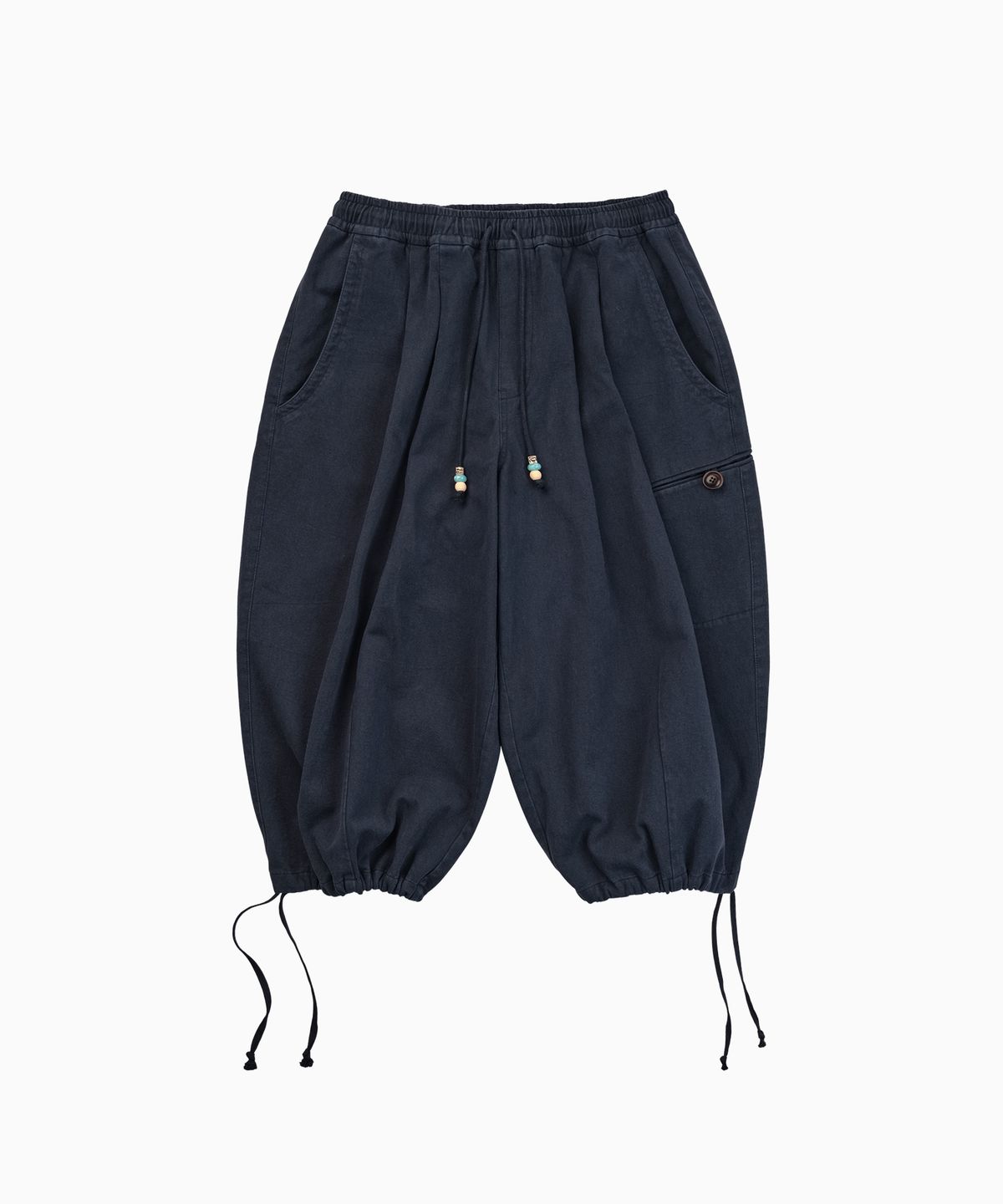 헬로 선라이즈(HELLO SUNRISE) HS Balloon Easy Shorts_Navy