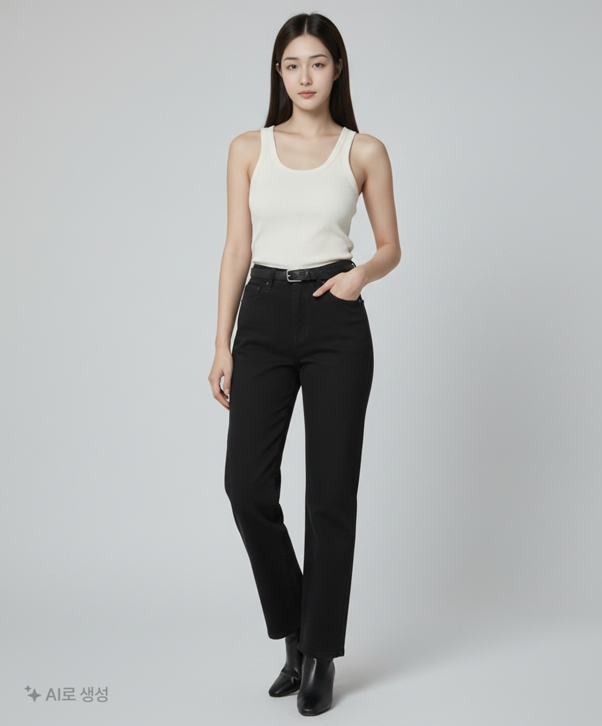 르(LE) 청/데님 팬츠 55