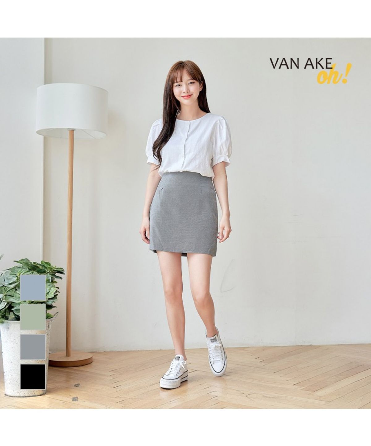 반에이크(VANAKE) 로리나 치마바지_OB15SKME06Z