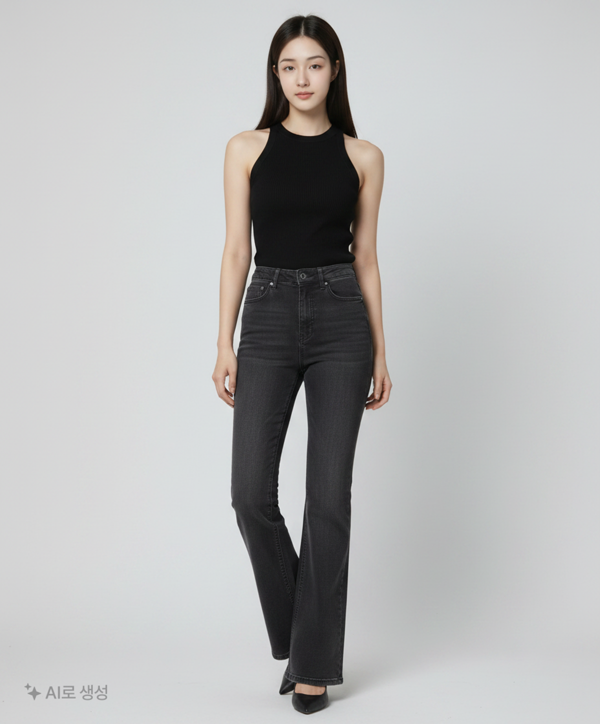 와르(WAAR) 청/데님 팬츠 S