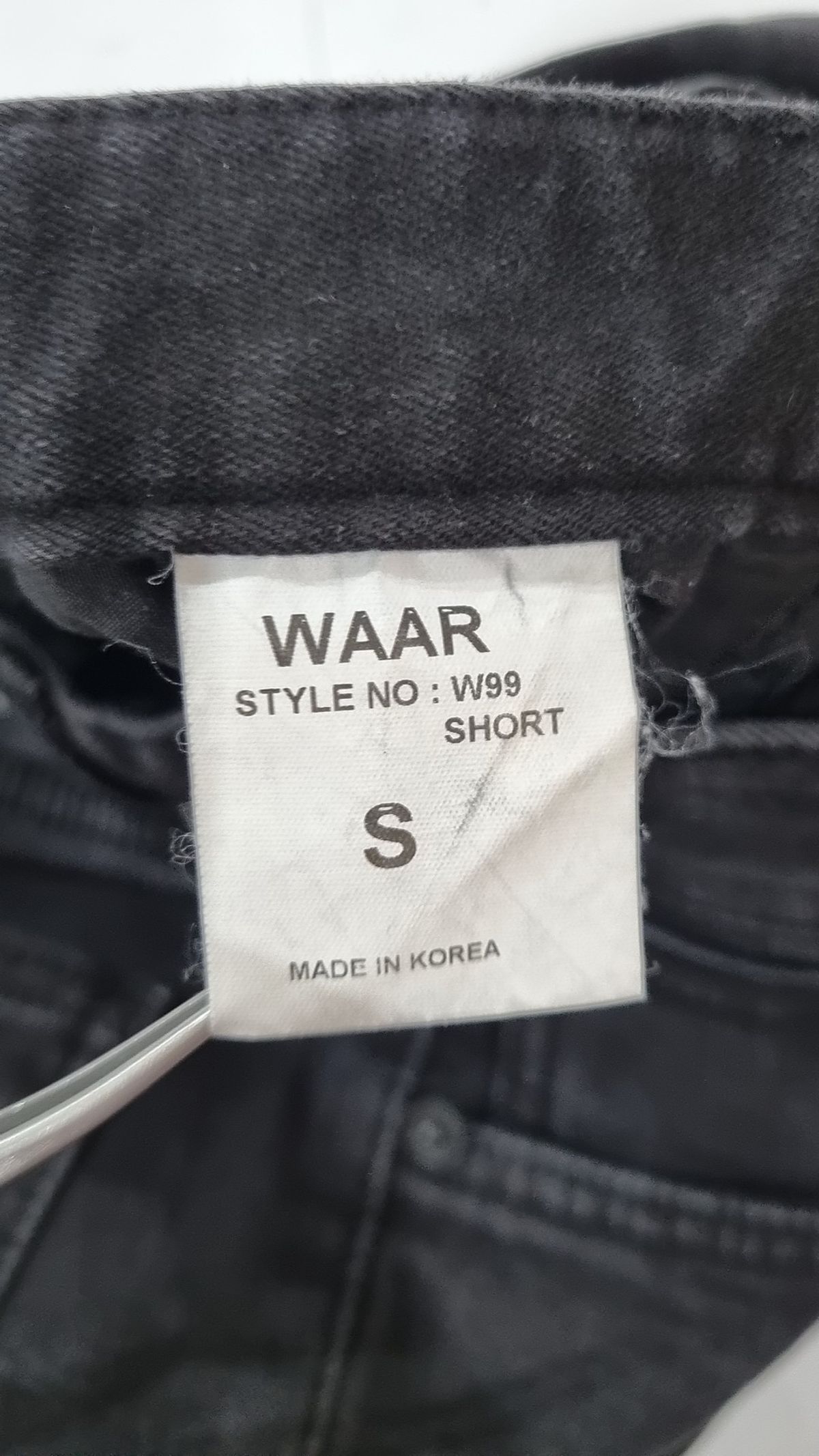 와르(WAAR) 청/데님 팬츠 S