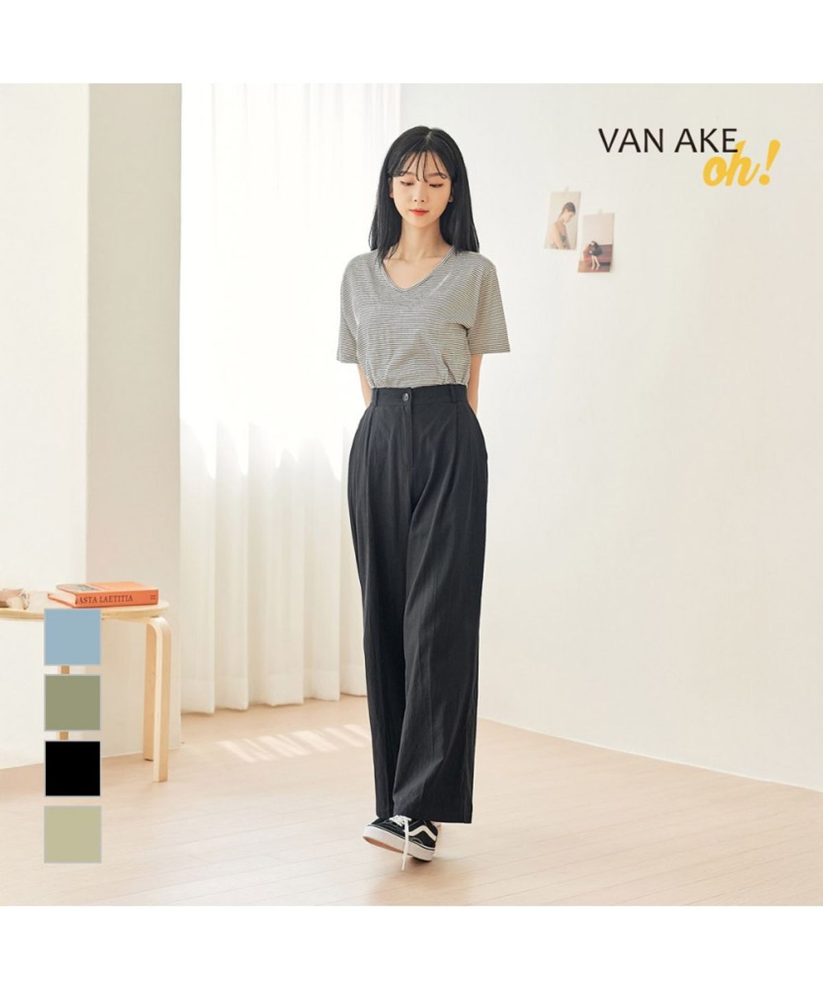 반에이크(VANAKE) 오이크 린넨 슬랙스 _OB15SLME03Z