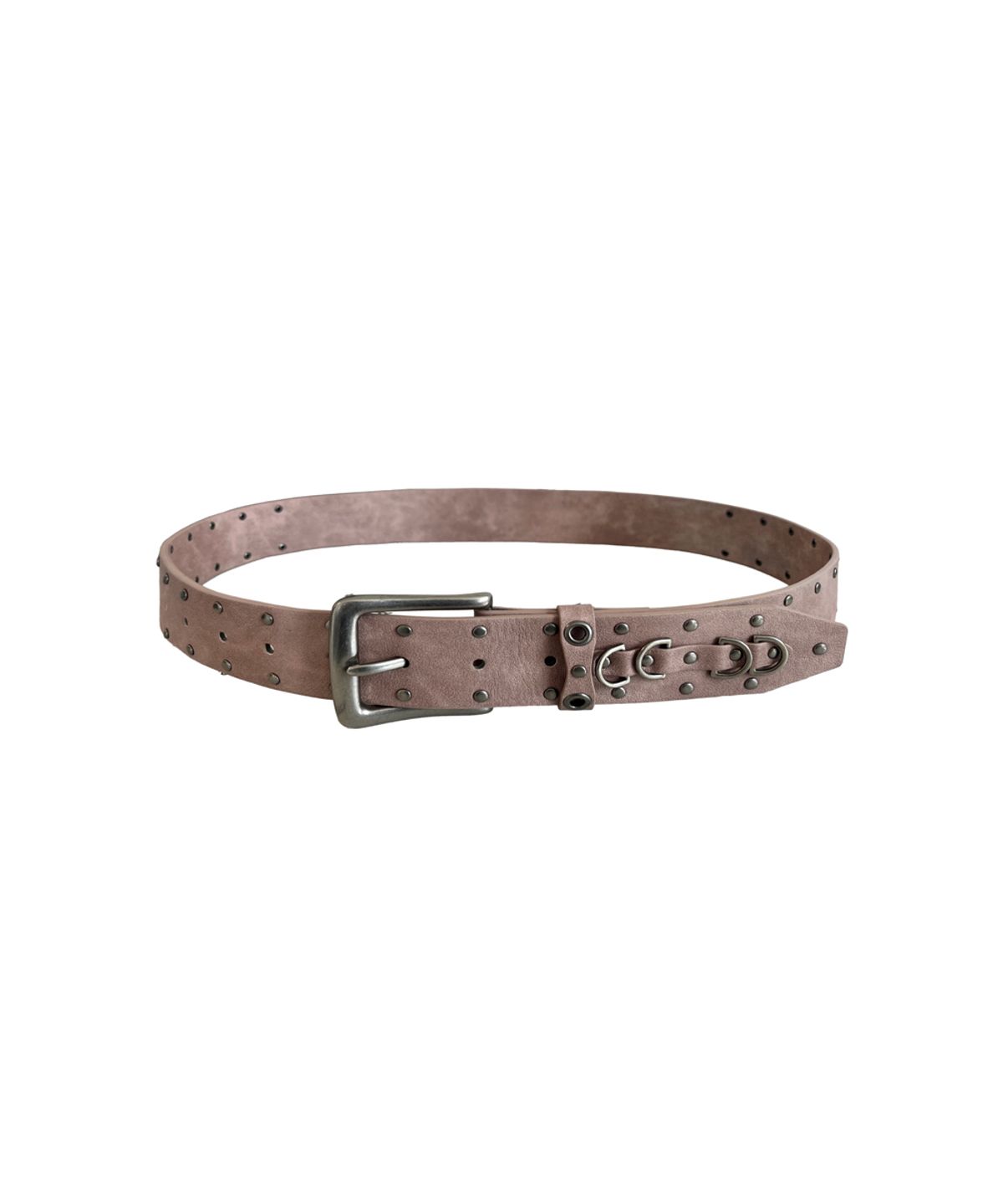 파시온(PASION) 시에나 스터드 벨트_핑크 Sienna Stud Belt_ Pink