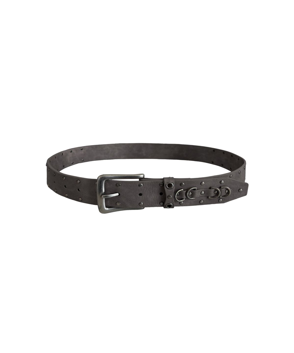 파시온(PASION) 시에나 스터드 벨트_그레이 Sienna Stud Belt_ Gray