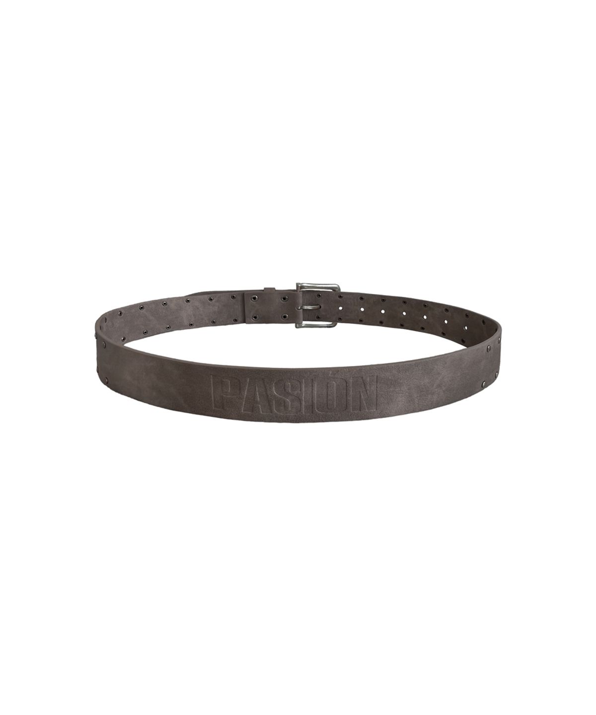 파시온(PASION) 시에나 스터드 벨트_그레이 Sienna Stud Belt_ Gray
