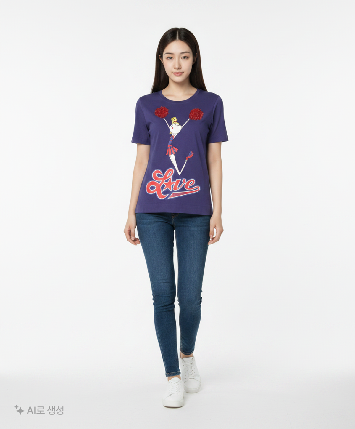 러브 모스키노(LOVE MOSCHINO) 반소매 티셔츠 36