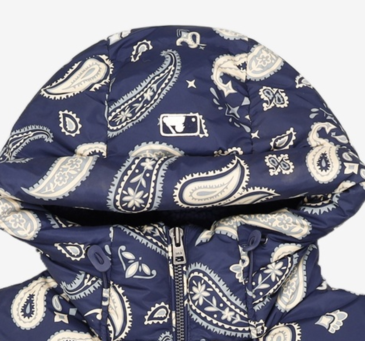 엠엘비(MLB) 페이즐리 후디 숏패딩 LA (L.Blue) L