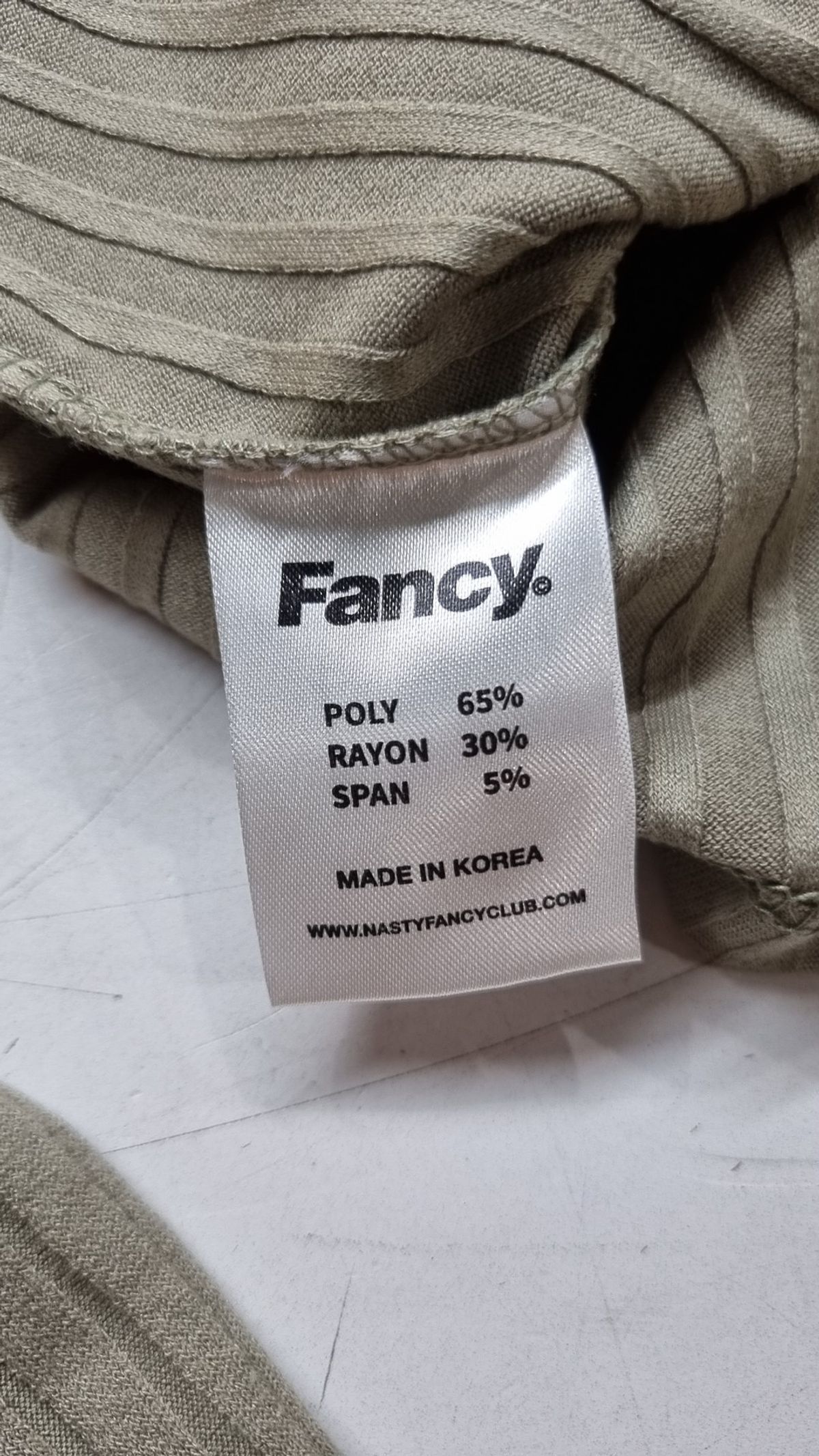 팬시클럽(FANCY CLUB) 긴소매 티셔츠