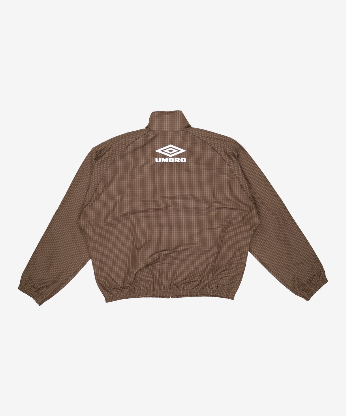 엄브로(UMBRO) [UMB X SLAM JAM] 미니체크 트랙자켓 브라운(UP411CJKO1) S