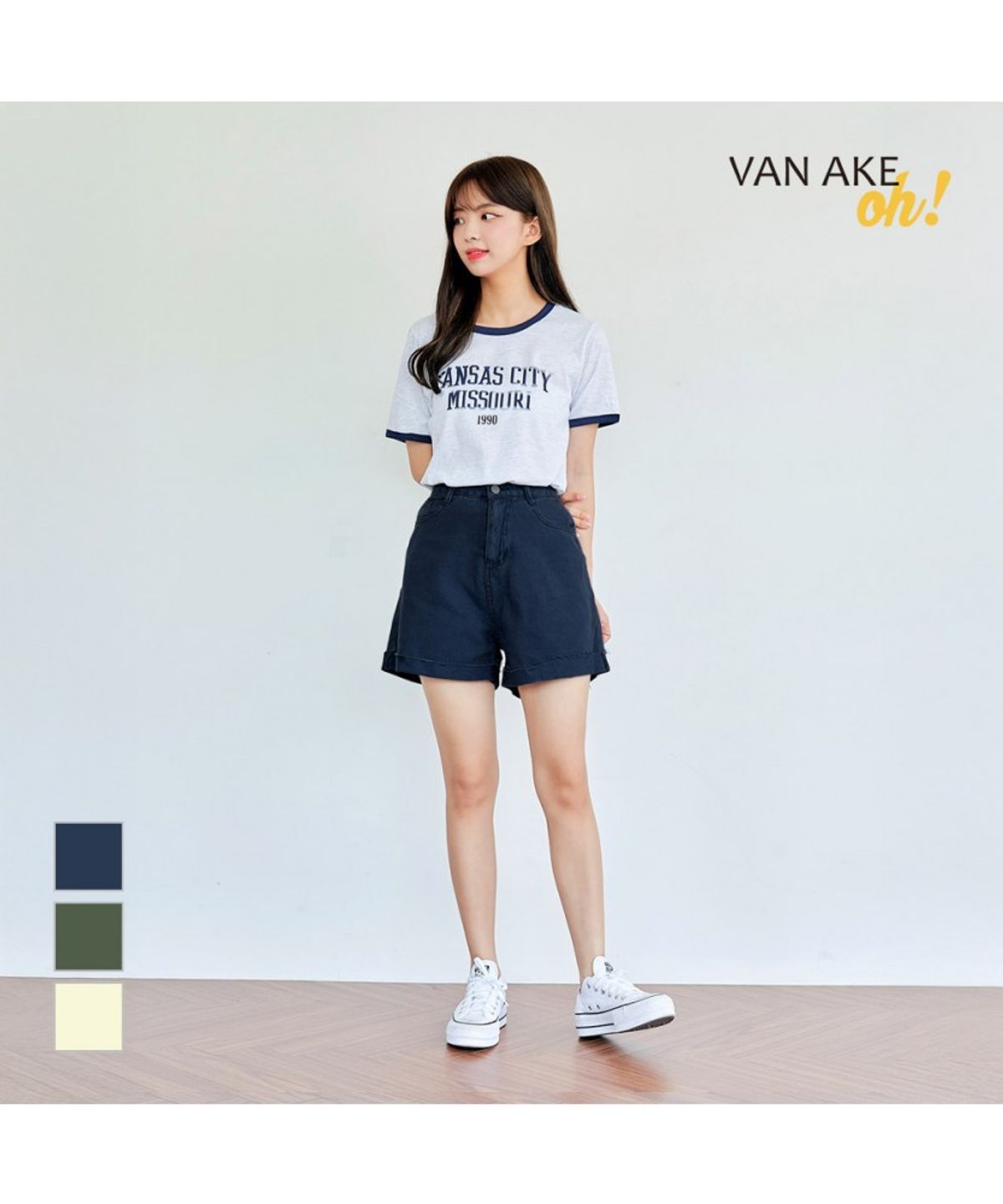 반에이크(VANAKE) 노피아 숏팬츠_OB16SLME07Z