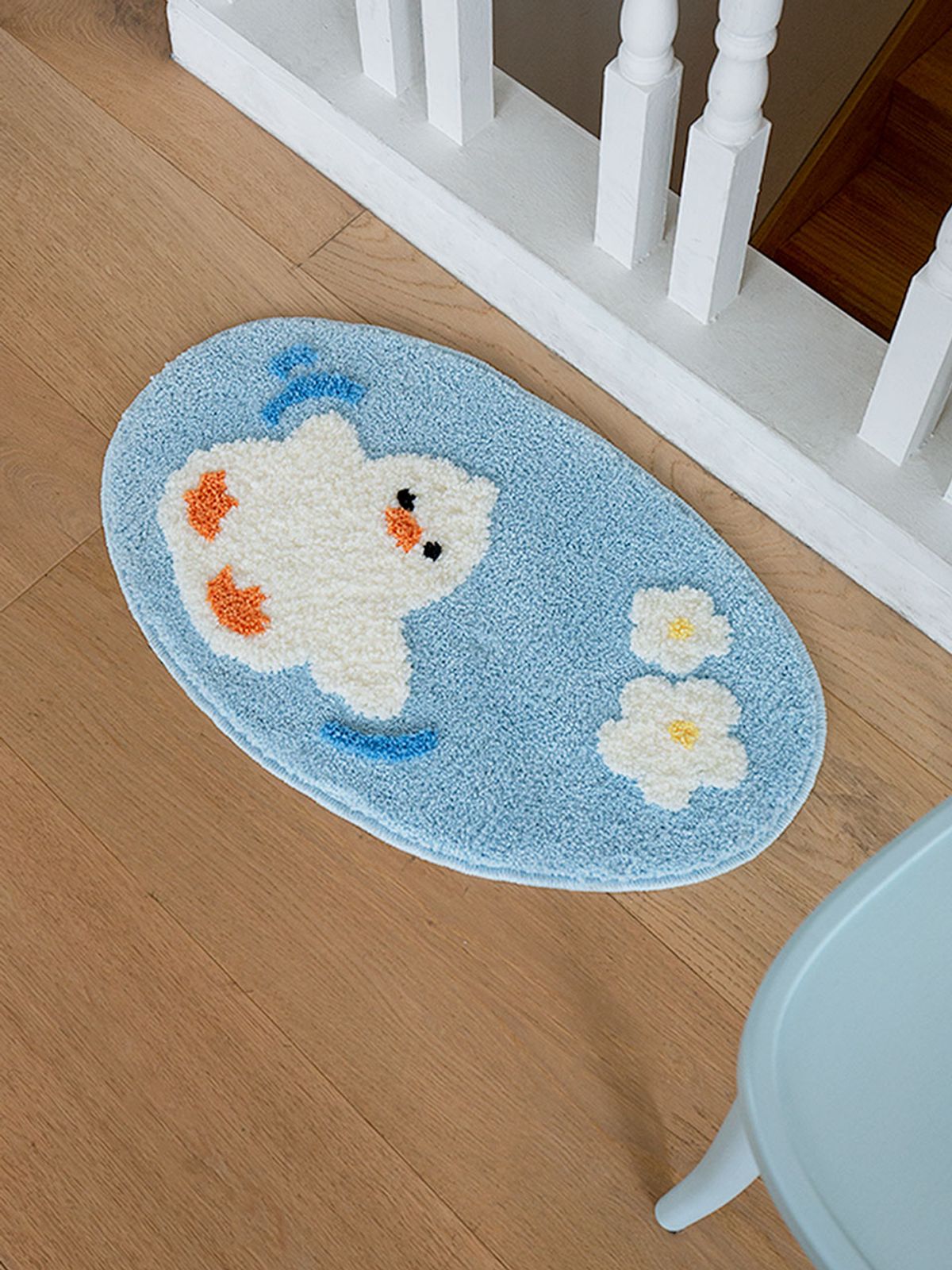 리코하우스(LICO HOUSE) 둥실둥실 오리 매트 러그