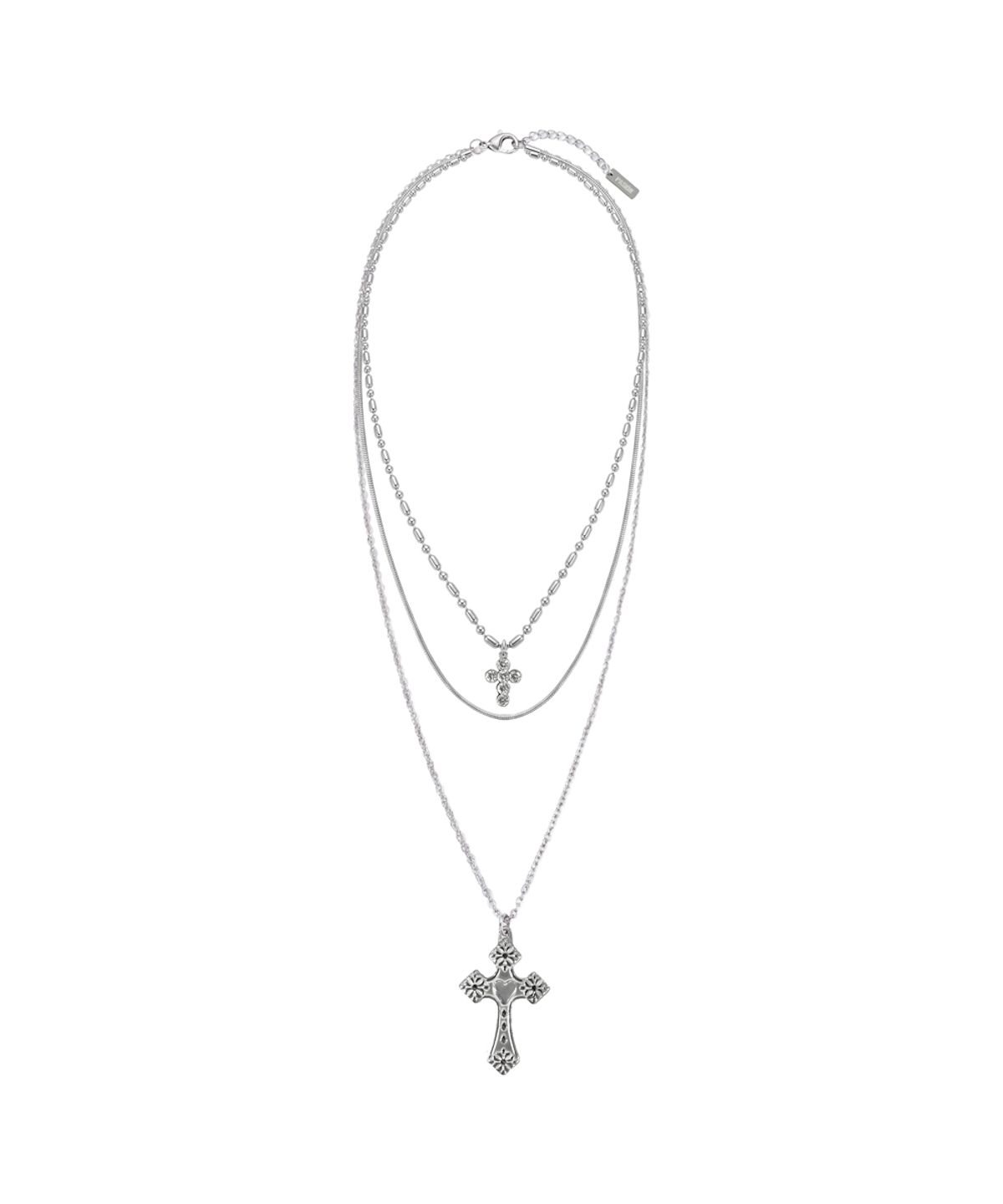 파시온(PASION) 세인트 크로스 목걸이_실버 Saint Cross Necklace_Silver