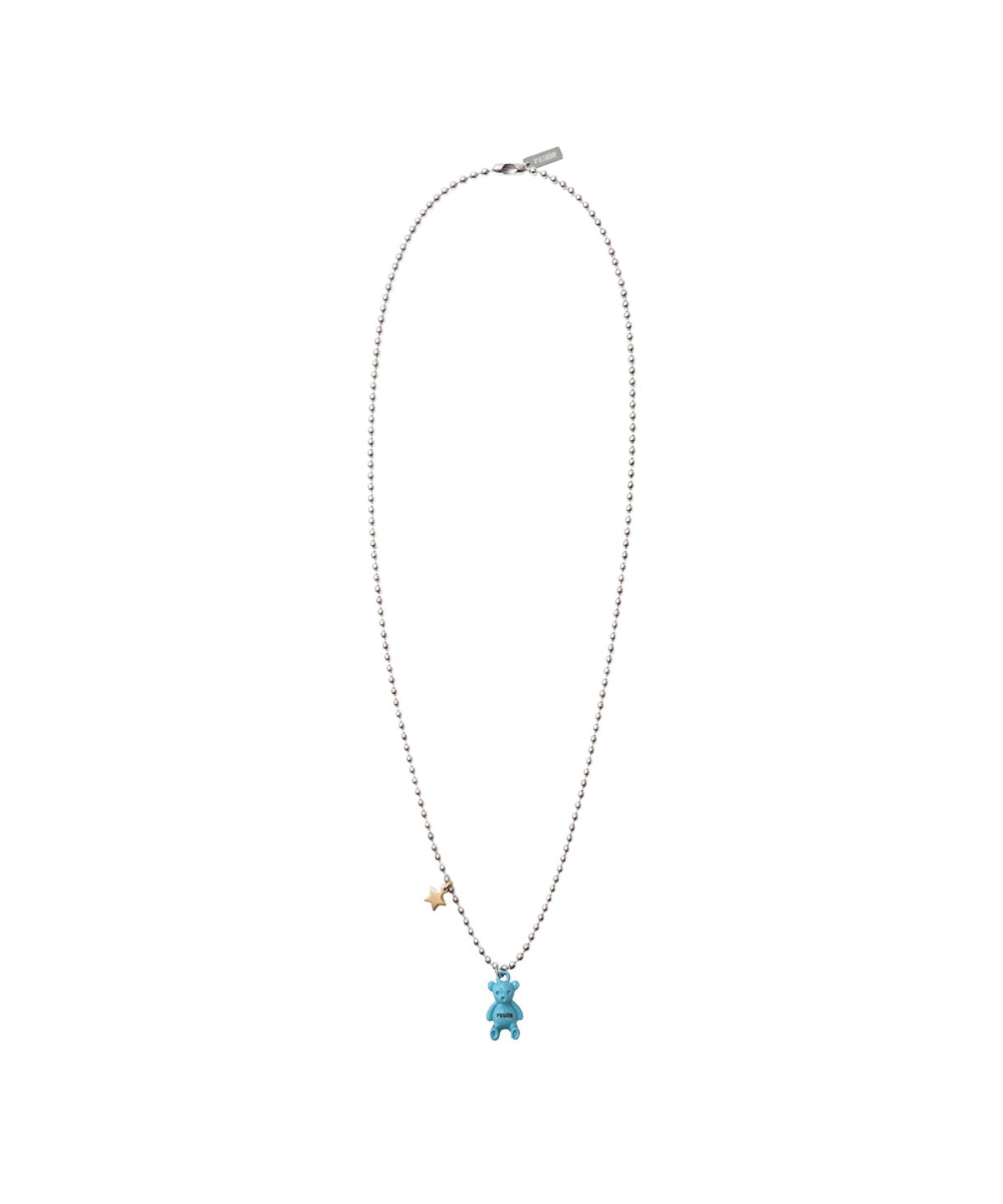 파시온(PASION) 스타 베어 목걸이_민트 Star Bear Necklace_Mint