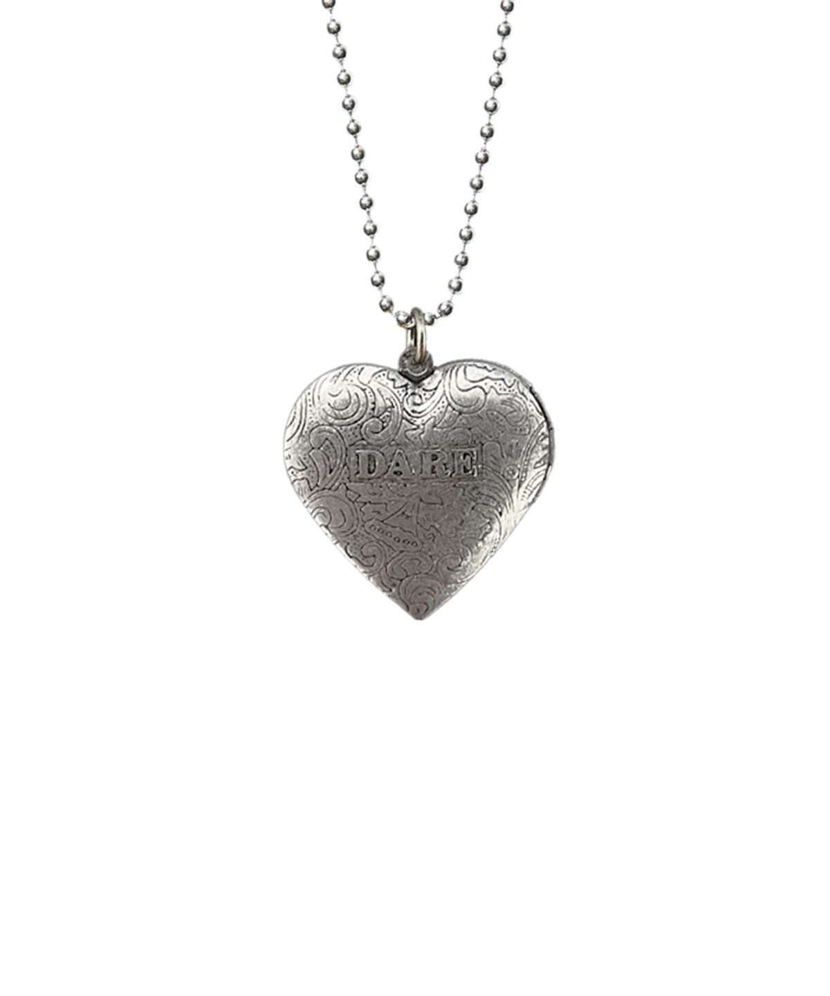 파시온(PASION) 킵세이크 하트 목걸이_실버 Keepsake Heart Necklace_Silver