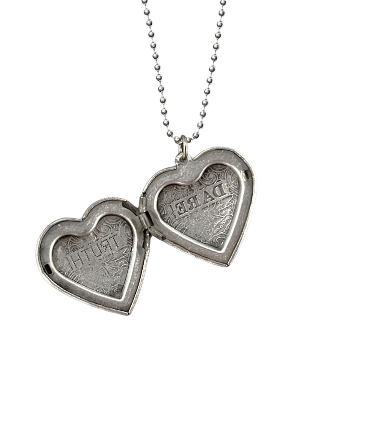 파시온(PASION) 킵세이크 하트 목걸이_실버 Keepsake Heart Necklace_Silver