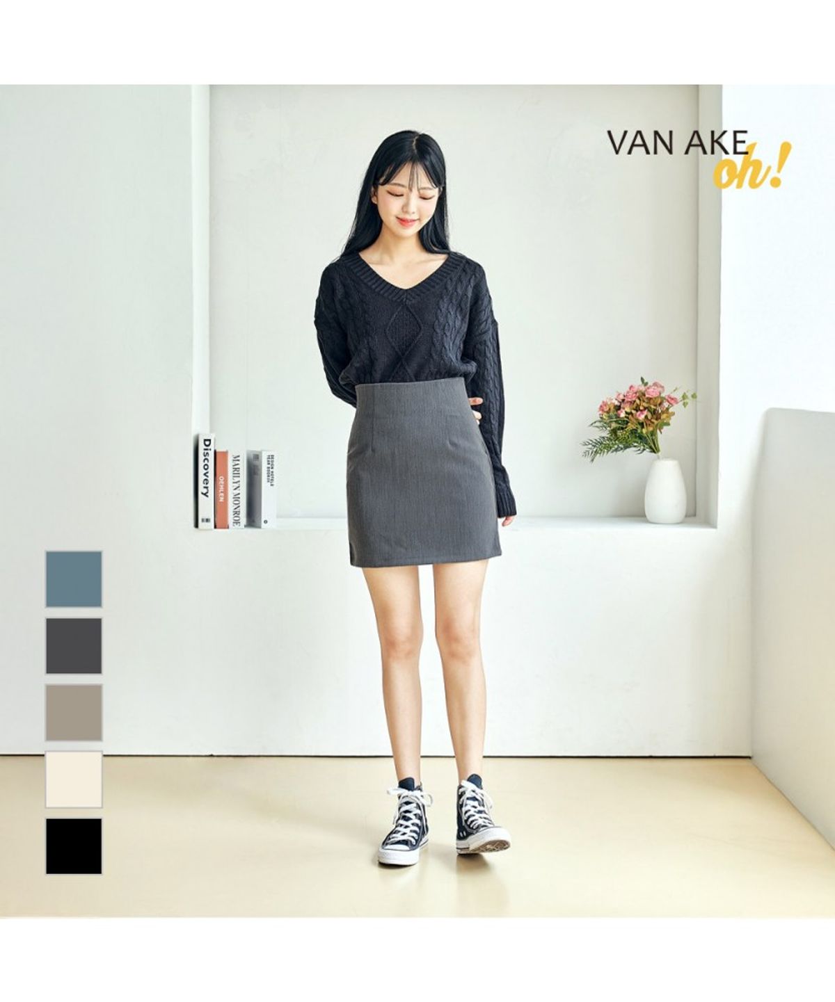 반에이크(VANAKE) 달스 미니 스커트_OB17SKME12Z