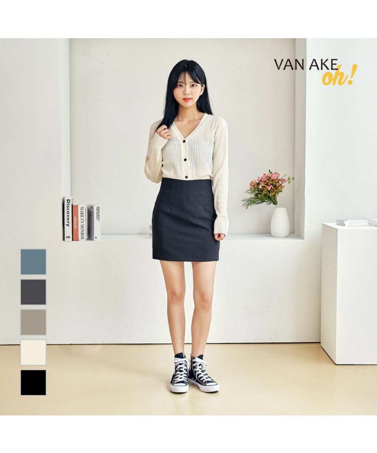 반에이크(VANAKE) 달스 미니 스커트_OB17SKME12Z