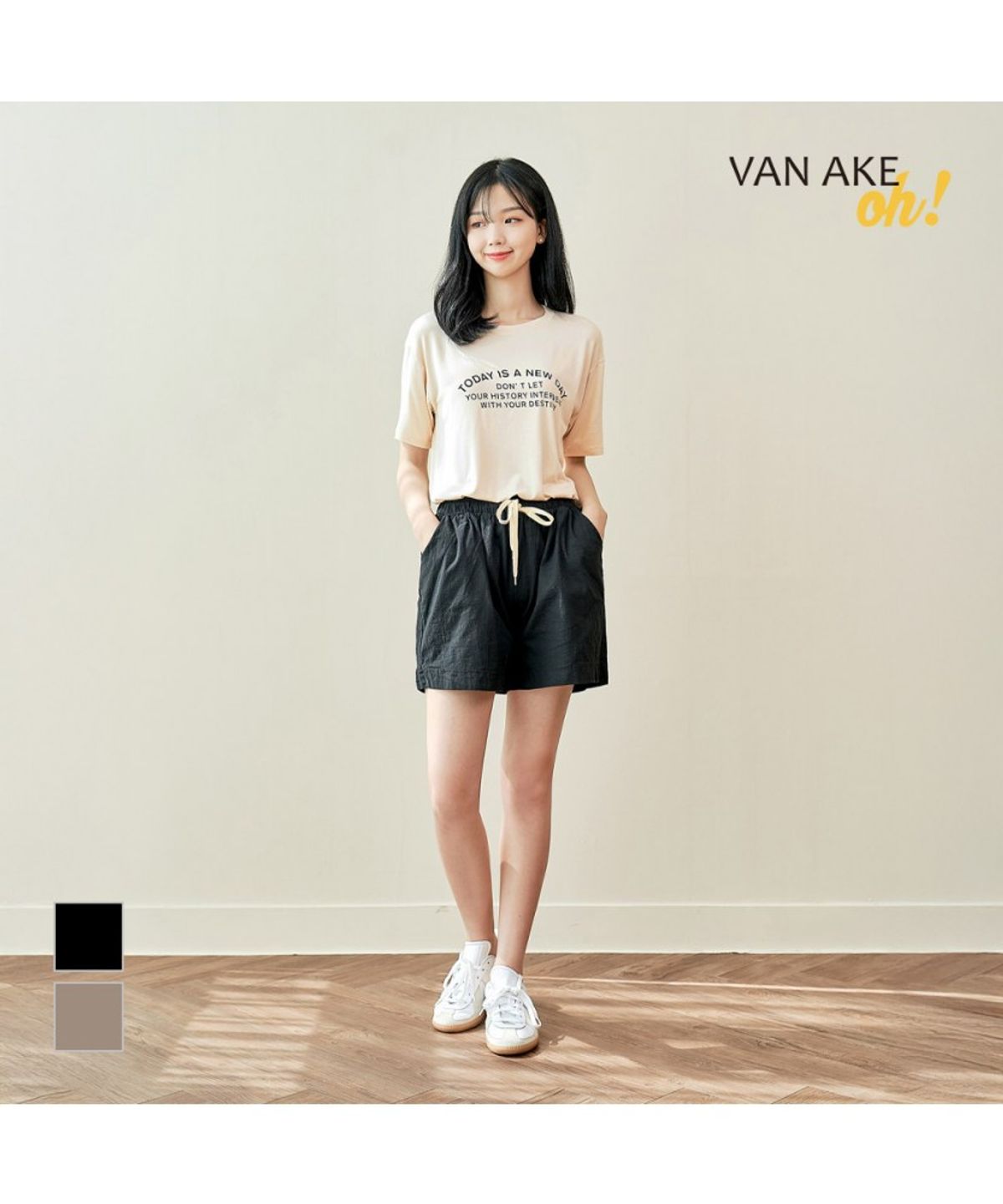 반에이크(VANAKE) 오튼 트임 숏팬츠_OB17SLME04Z