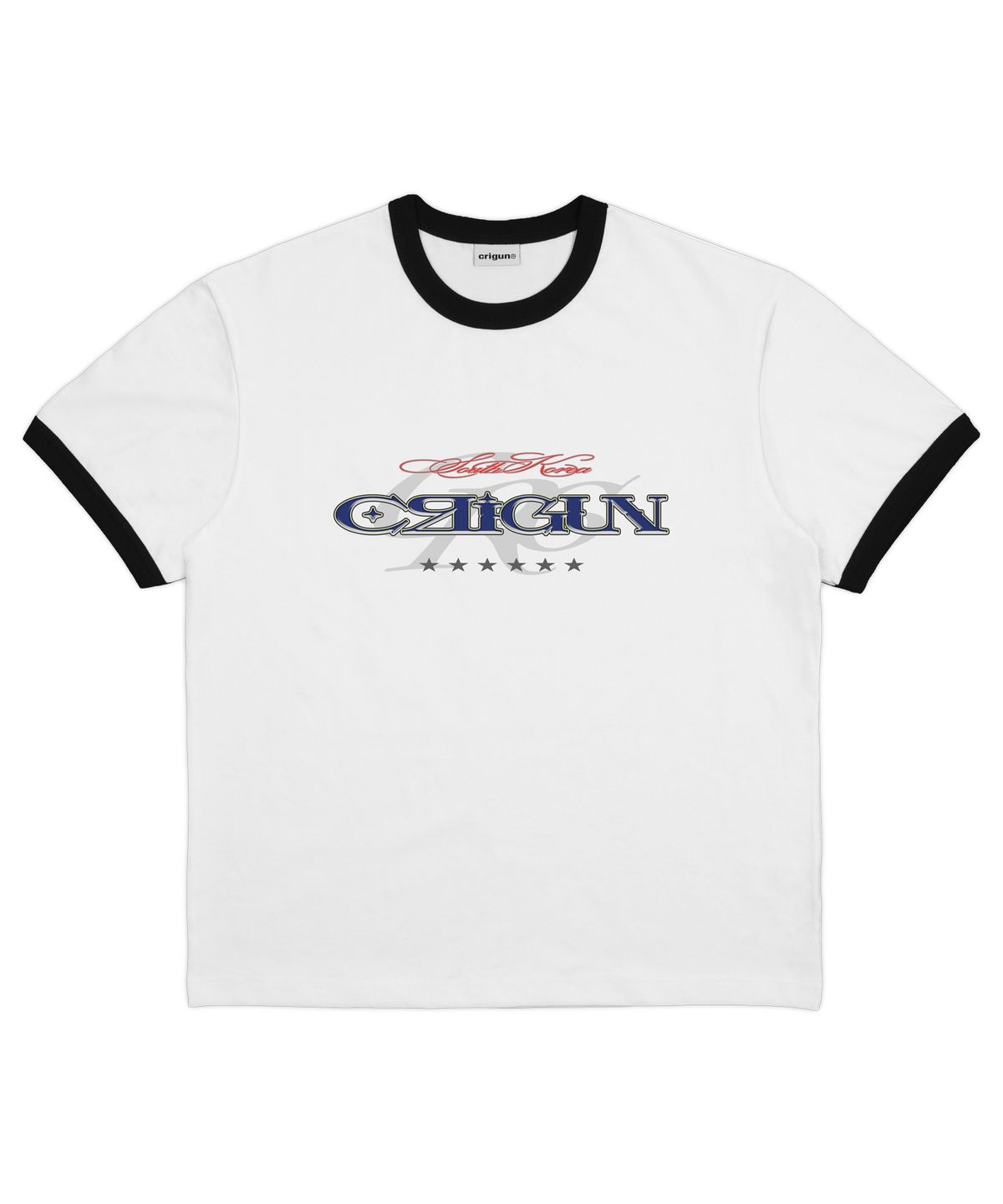 크리건(CRIGUN) COLLAGE RINGER TEE