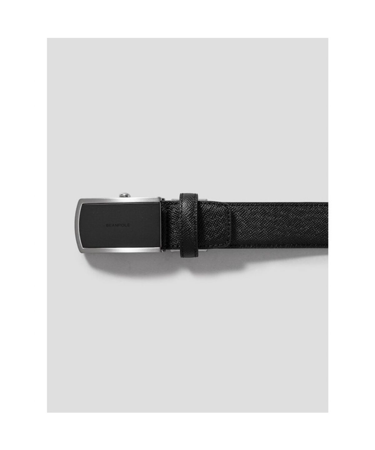 빈폴 액세서리(BEANPOLE ACCESSORY) 빈폴 로고 자동 벨트 - 블랙