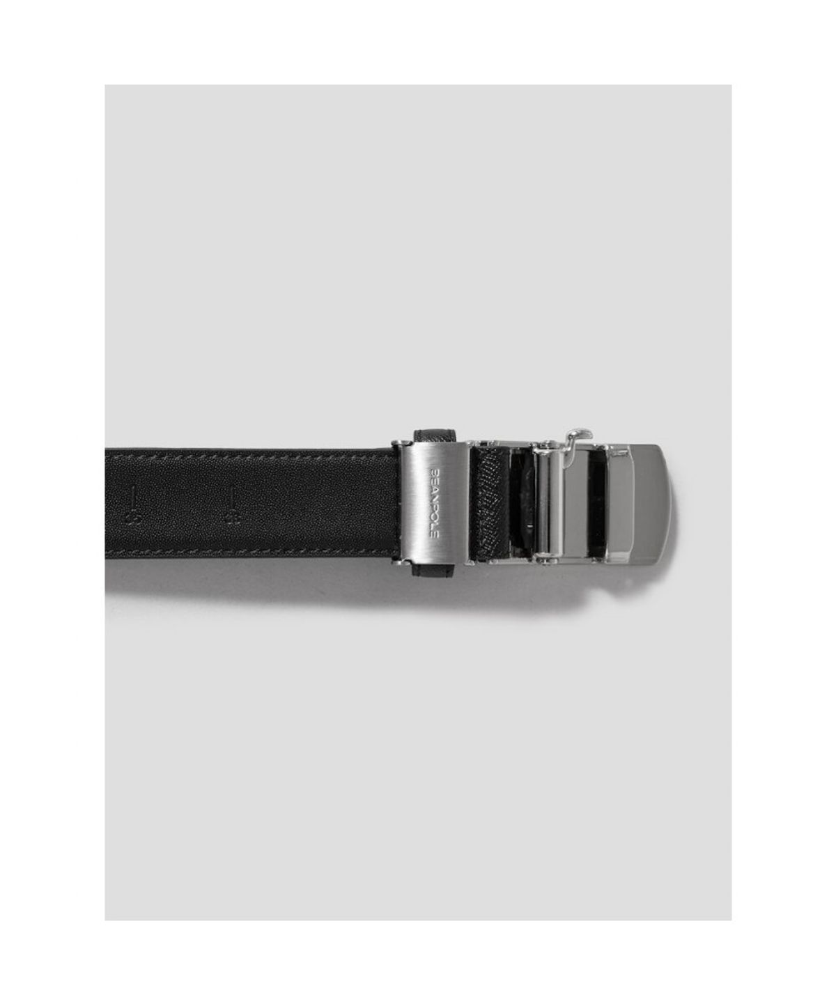 빈폴 액세서리(BEANPOLE ACCESSORY) 빈폴 로고 자동 벨트 - 블랙
