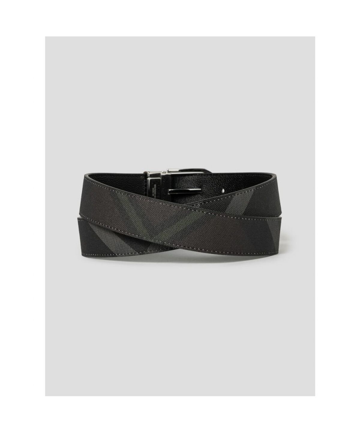 빈폴 액세서리(BEANPOLE ACCESSORY) 리버시블 라운드버클 벨트 - 브라운