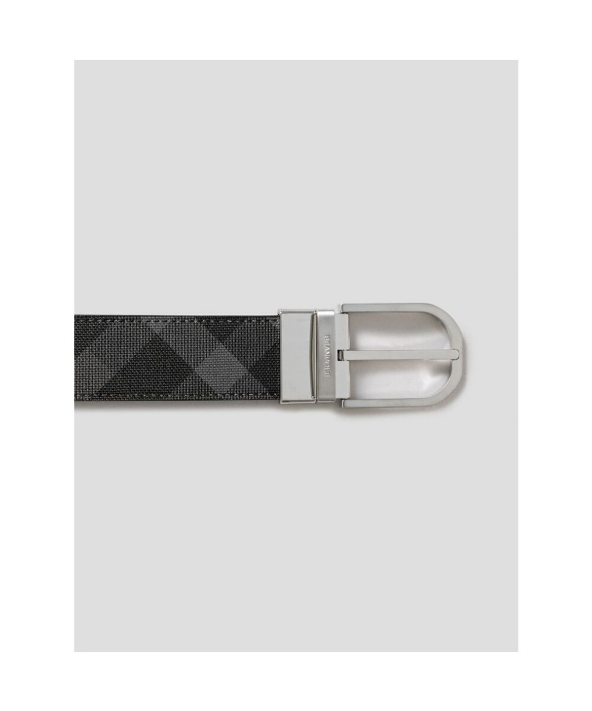 빈폴 액세서리(BEANPOLE ACCESSORY) 리버시블 라운드버클 벨트 - 브라운