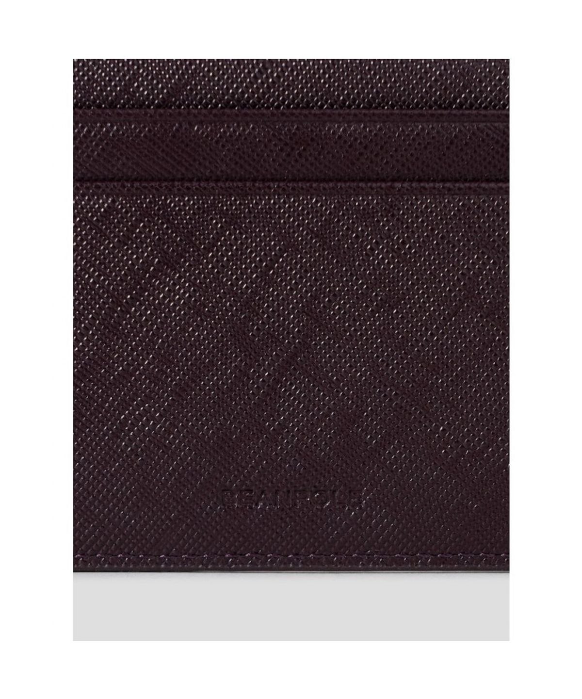 빈폴 액세서리(BEANPOLE ACCESSORY) 블리 낱장 카드지갑 - 와인