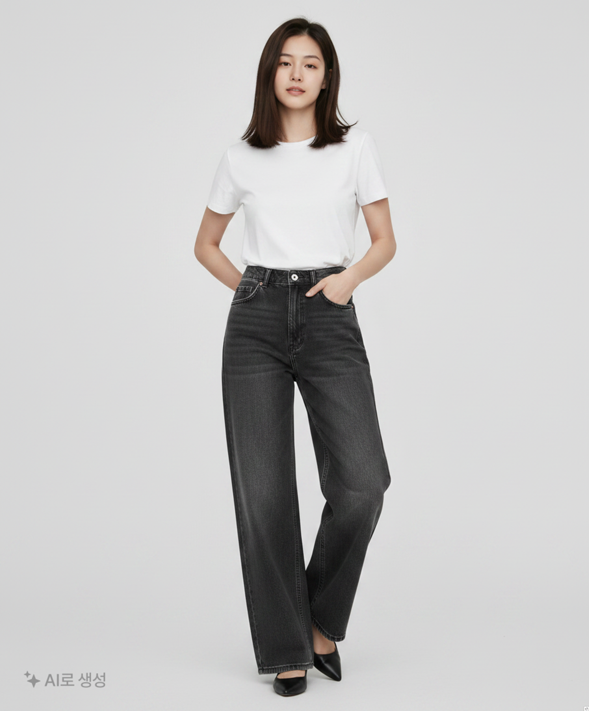 디바이디드에이치앤엠(DIVIDED H&M) 청/데님 팬츠 C/N155/64A