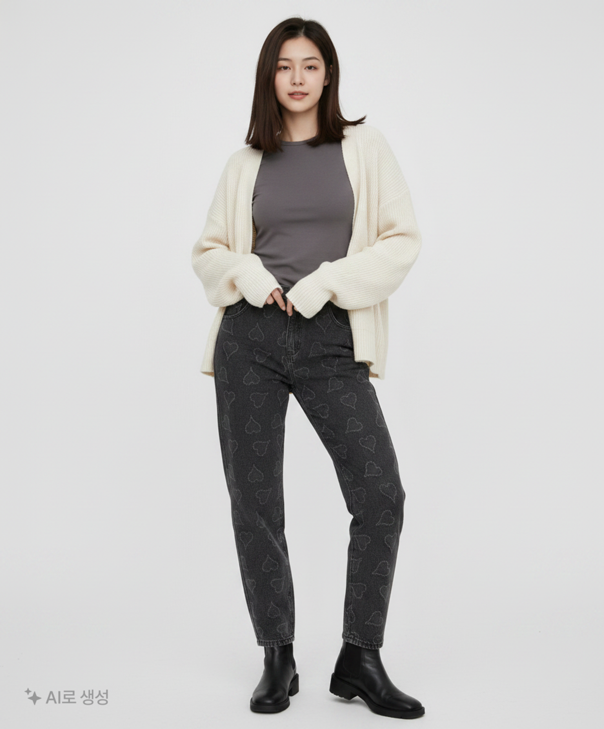 엑스톤즈(XTONZ) 청/데님 팬츠 L
