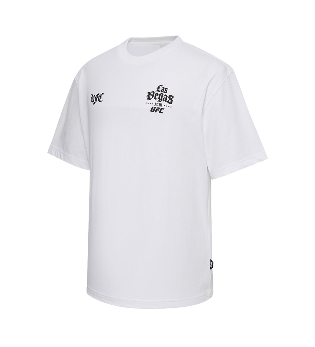 유에프씨 스포츠(UFC SPORT) UFC 고딕 라스베가스 릴렉스핏 반팔 티셔츠 화이트 U2SSX3302WH