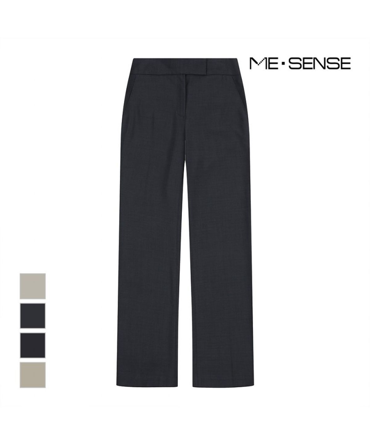 미센스(MESENSE) 노버튼디자인 팬츠_MB33SLM106Z