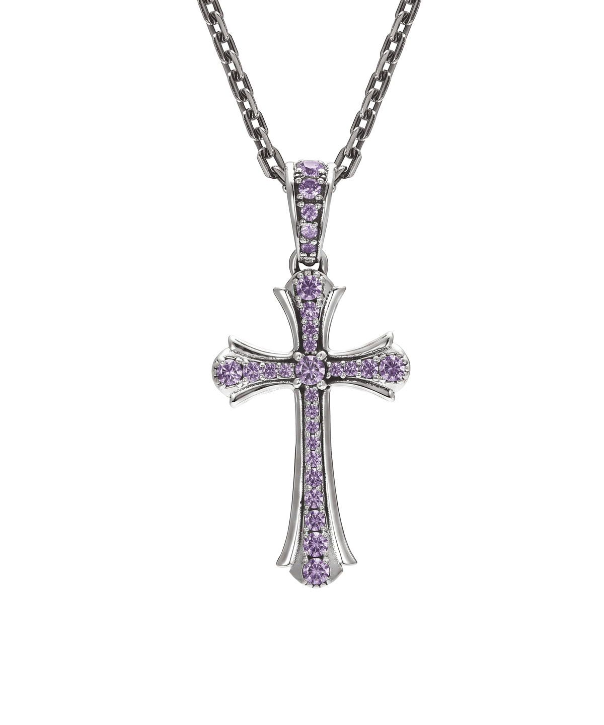 스팅925(STING925) Royal Cross Full Pave Color Pendant