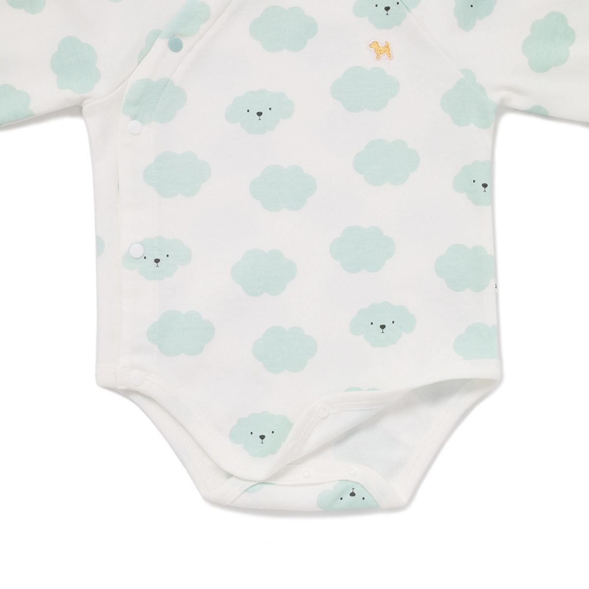 블루독 베이비(BLUEDOGBABY) 도기모달세트바디슈트 (45A70-040-12)