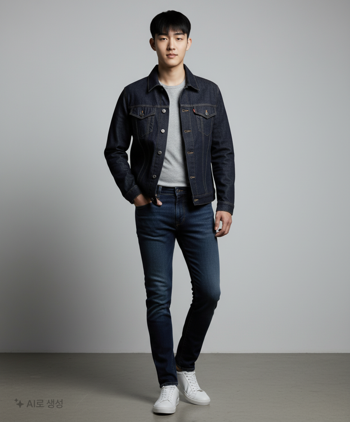 유니클로(UNIQLO) 데님/트러커 재킷 L