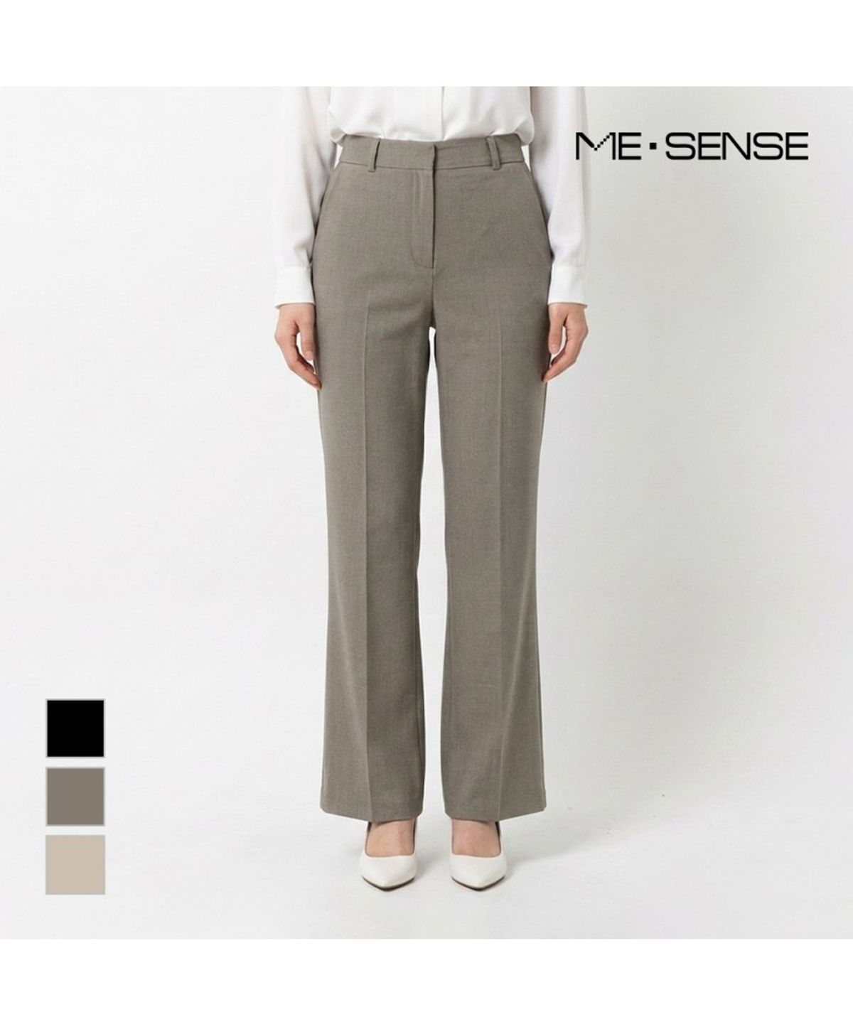 미센스(MESENSE) 모던부츠컷 슬랙스팬츠_MB43SLM302Z