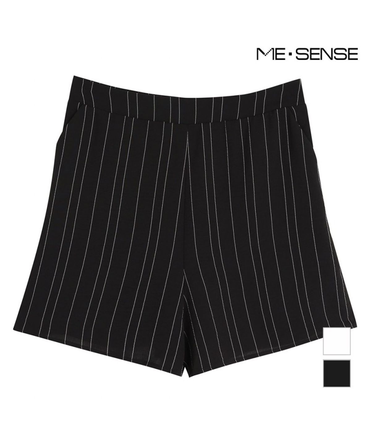 미센스(MESENSE) 스트라이프 3부 팬츠_MA97SLP410Z