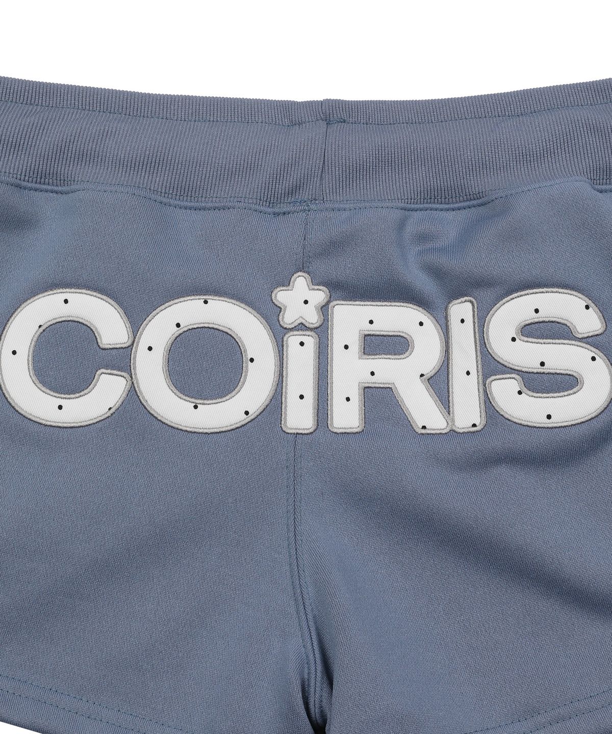 코이리스(COIRIS) 라베오 도트 아플리케 백 로고 숏 팬츠 (2컬러)