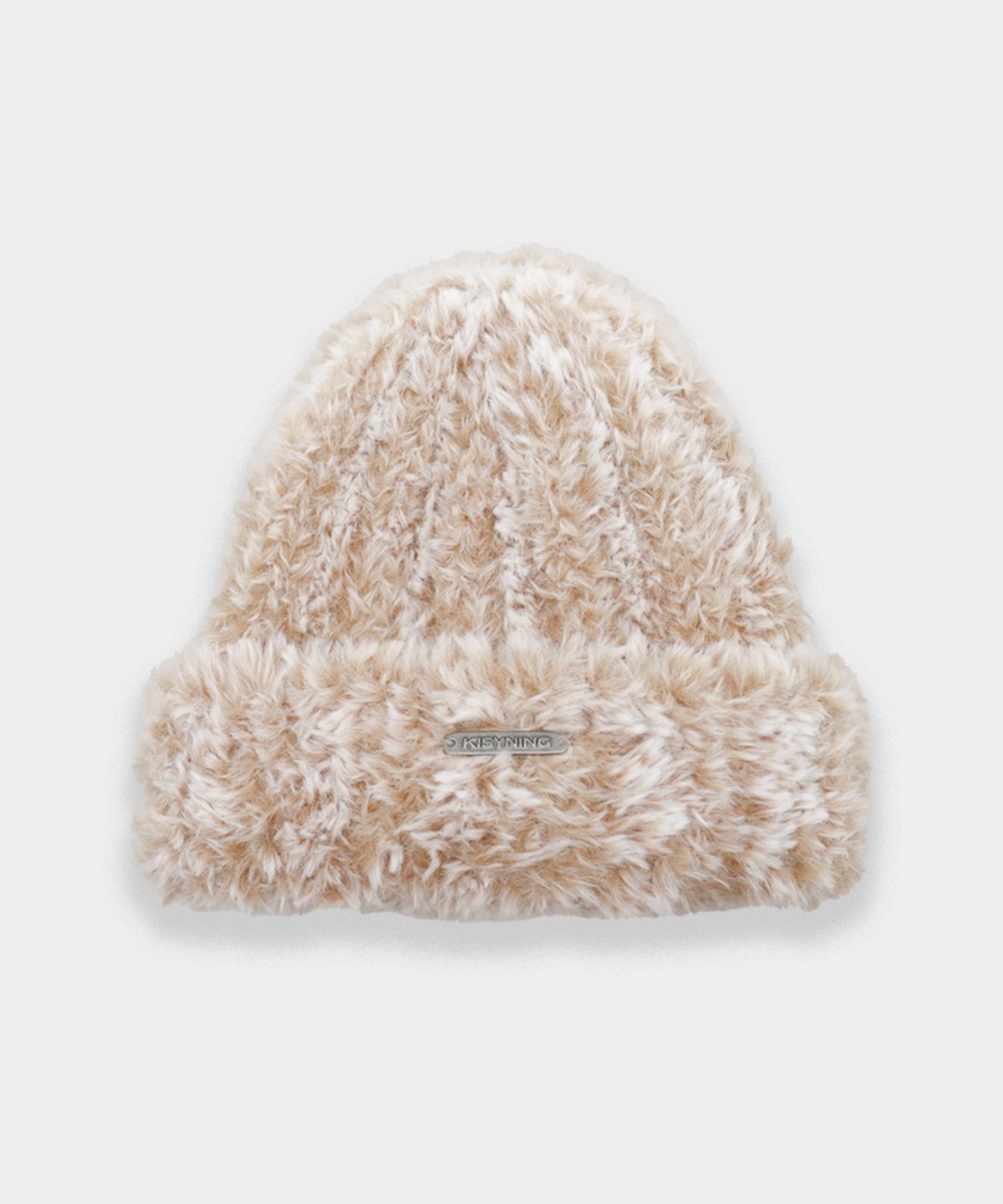 키시닝(KISYNING) Soft Fur Beanie (Begie)
