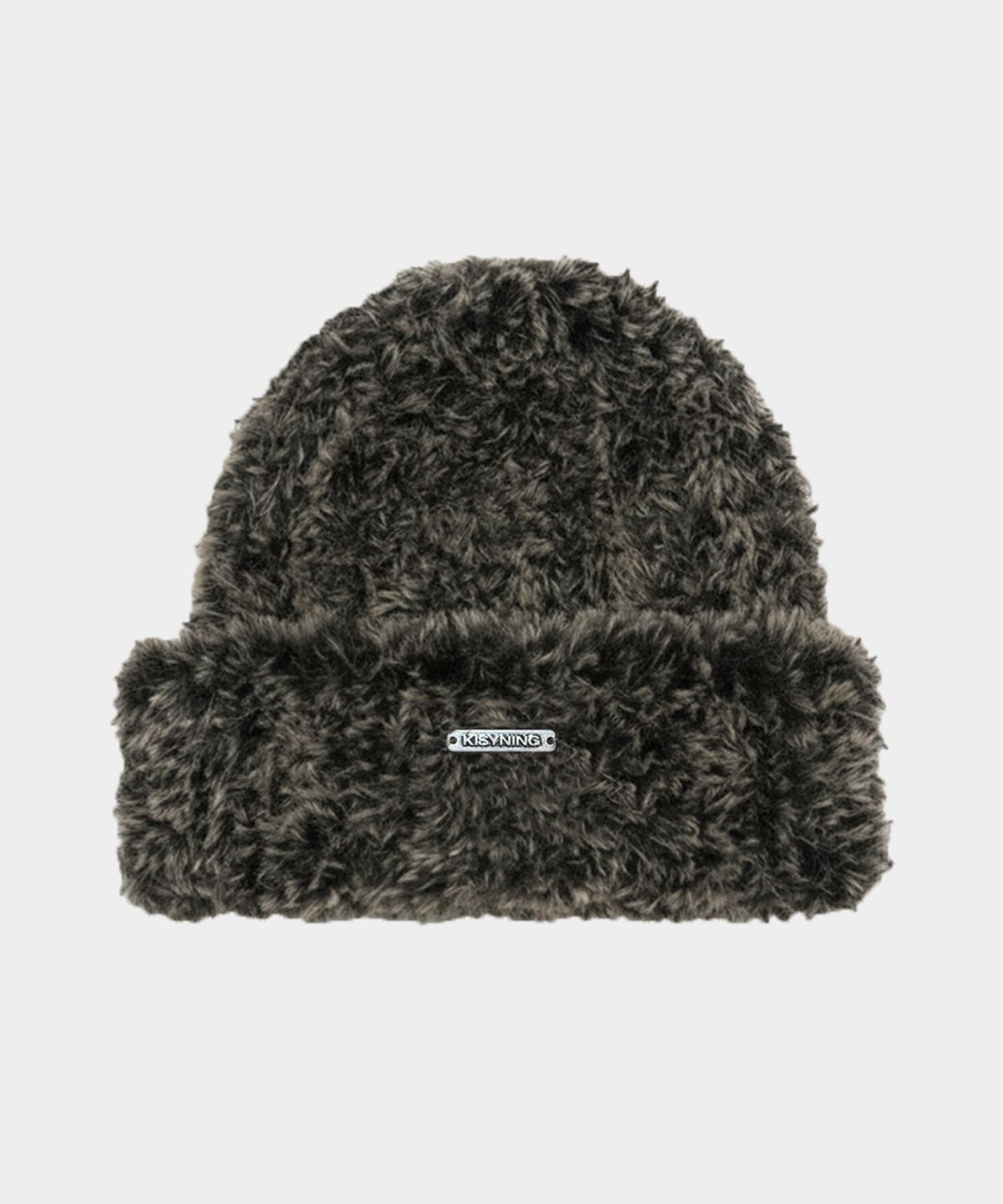 키시닝(KISYNING) Soft Fur Beanie (Wolf Grey)