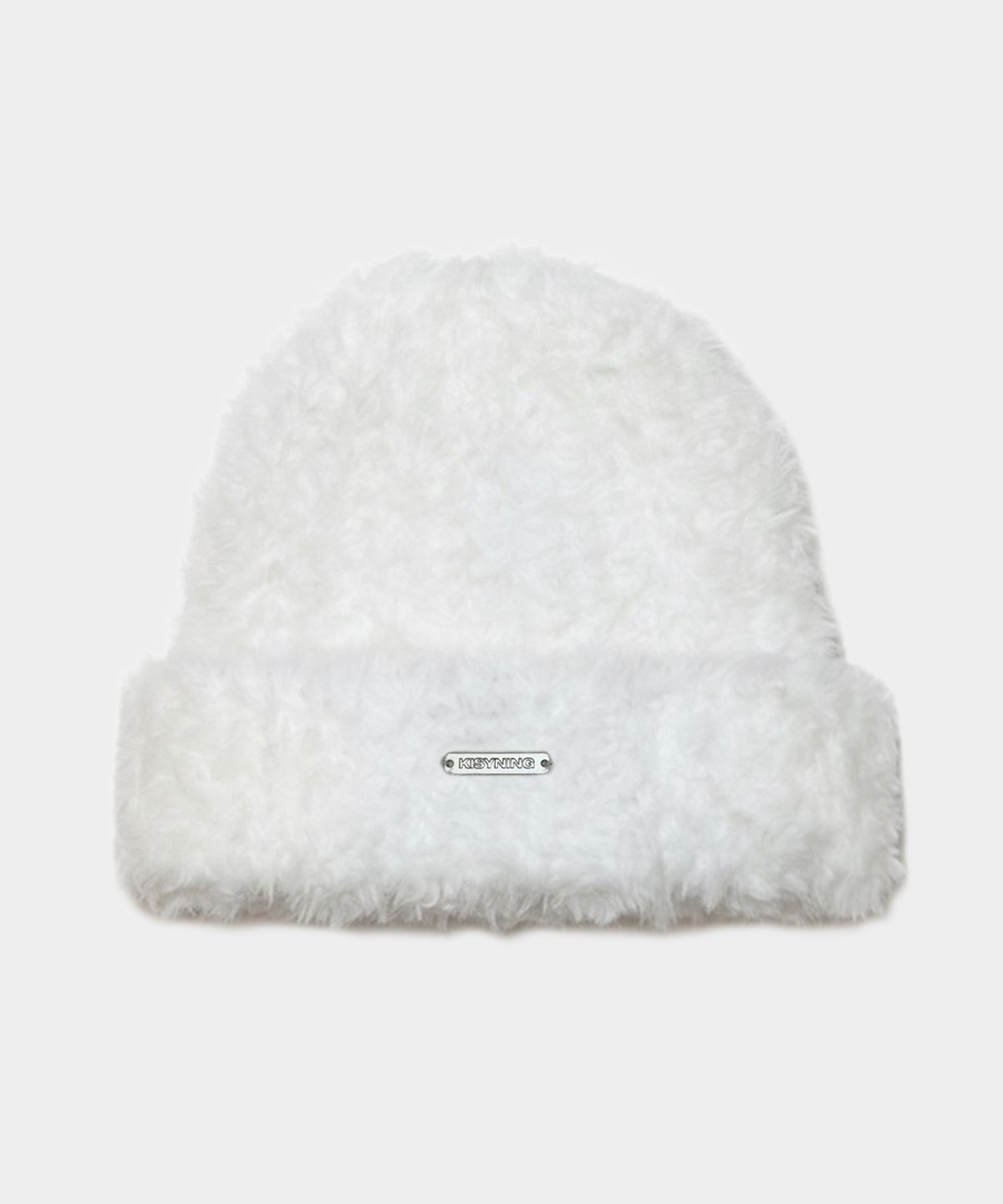 키시닝(KISYNING) Soft Fur Beanie (White)