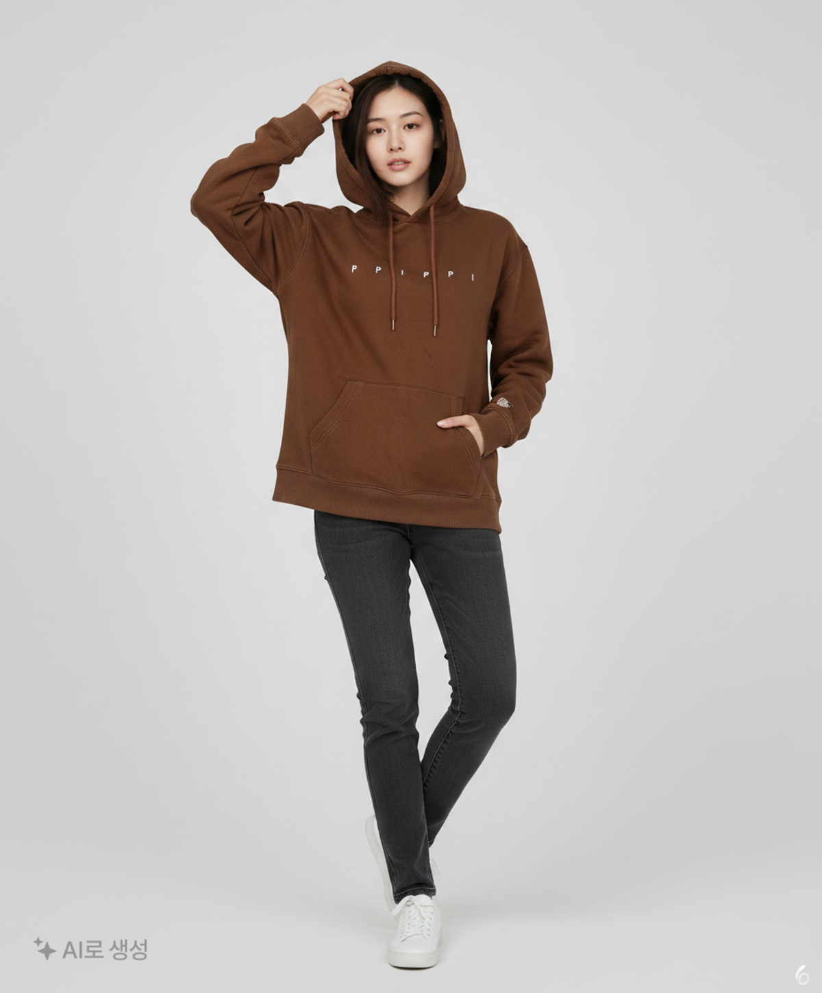 스파오(SPAO) 후드 티셔츠 XL