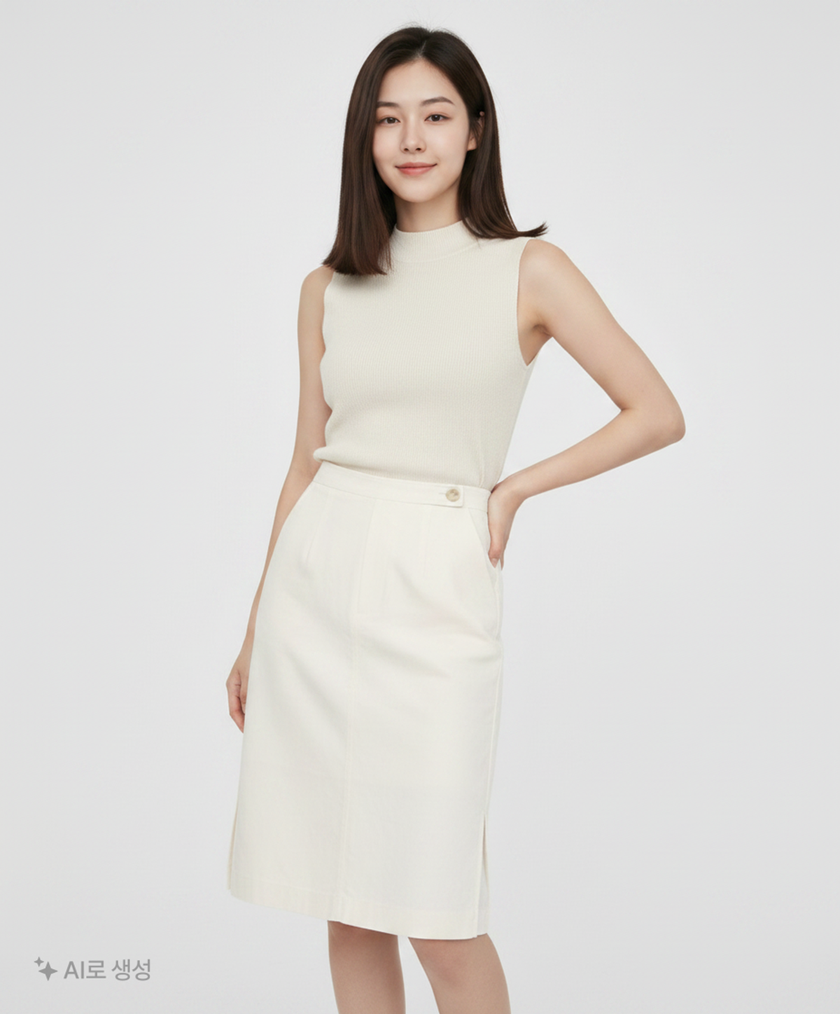 로엠(ROEM) 미디스커트