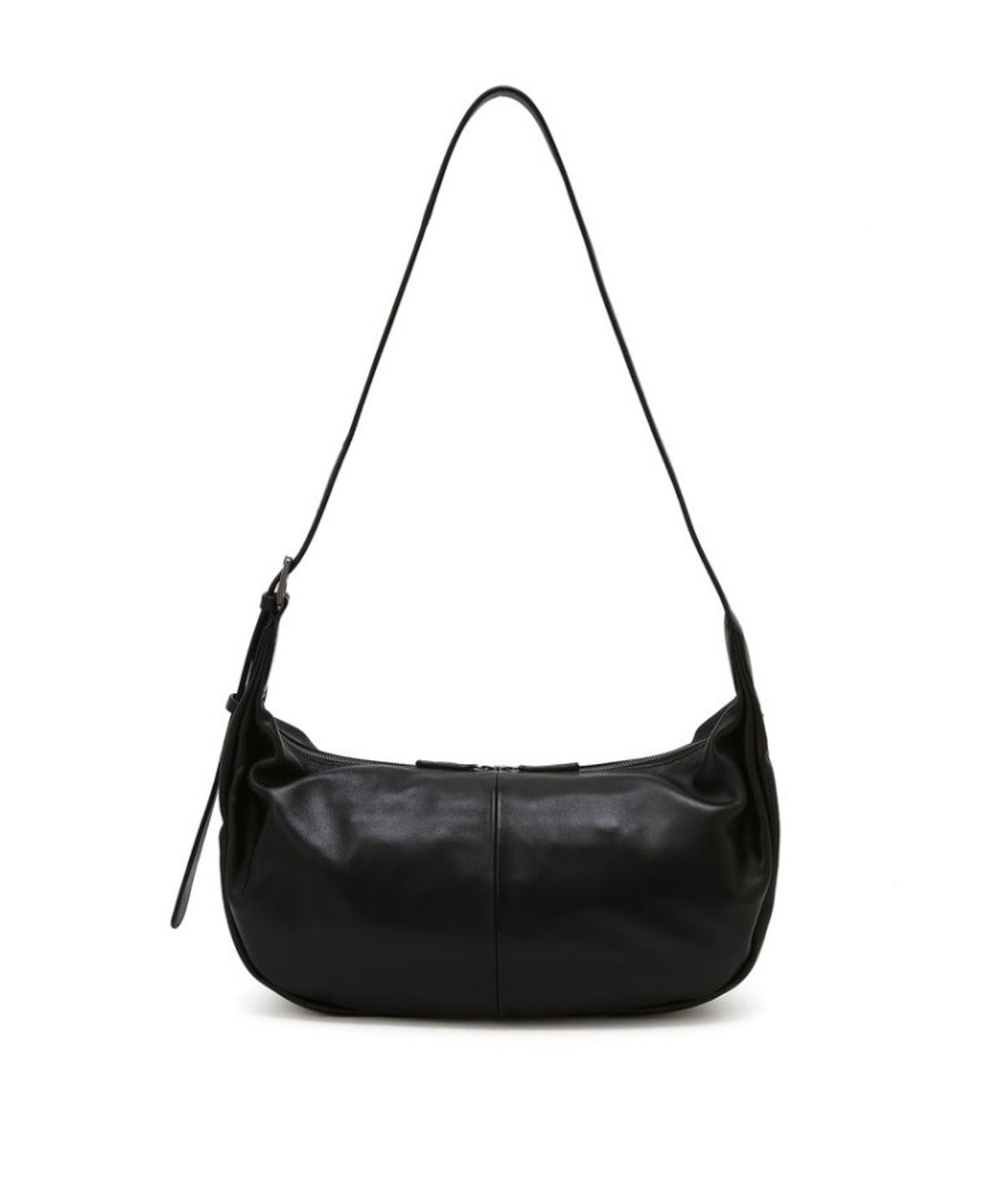 질스튜어트 맨 액세서리(JILLSTUART MEN ACC) [램스킨100%] 리얼 양가죽 블랙 호보 크로스백 JUBA75116BK