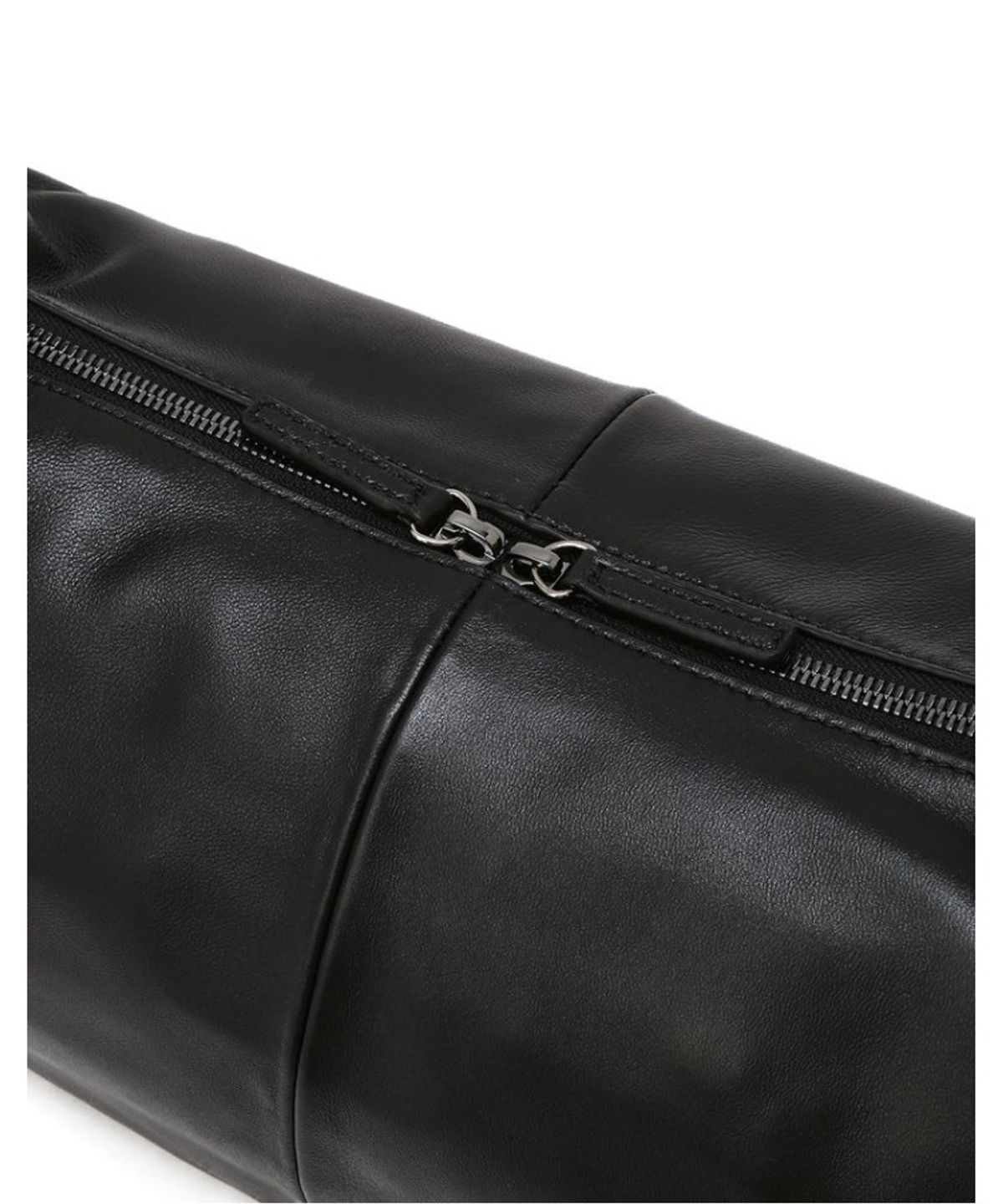 질스튜어트 맨 액세서리(JILLSTUART MEN ACC) [램스킨100%] 리얼 양가죽 블랙 호보 크로스백 JUBA75116BK